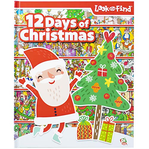 Twelve days of Christmas : look and find