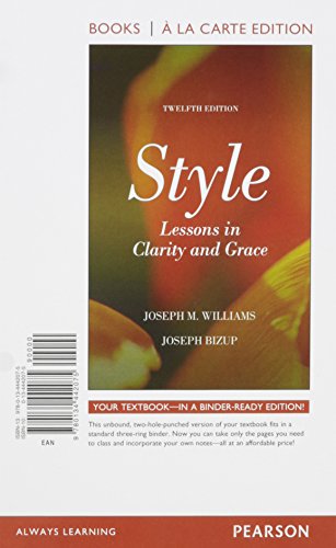 Style : lessons in clarity and grace