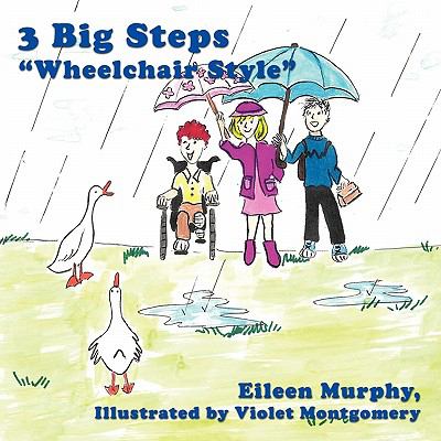 3 big steps "wheelchair style"