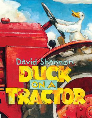 Duck on a tractor = Pato en tractor
