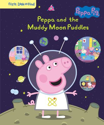Peppa and the muddy moon puddles