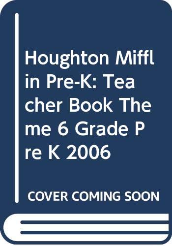 Houghton Mifflin Pre-K : where bright futures begin!