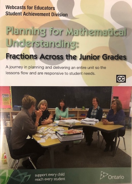 Planning for mathematical understanding : fractions across the junior grades