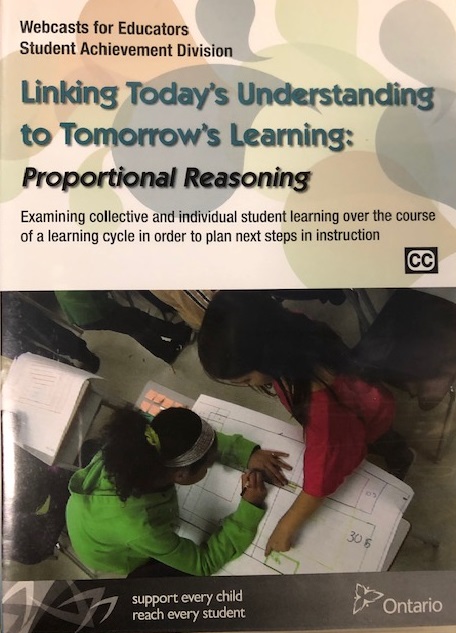 Linking today's understanding to tomorrow's learning : proportional reasoning