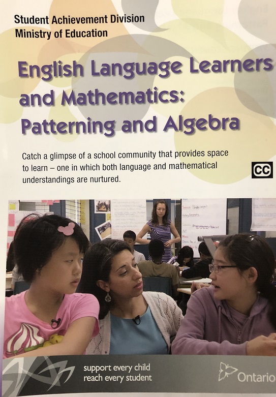 English Language Learners and Mathematics : Patterning and Algebra