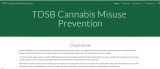 TDSB cannabis misuse prevention