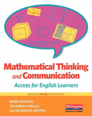 Mathematical thinking and communication : access for English learners