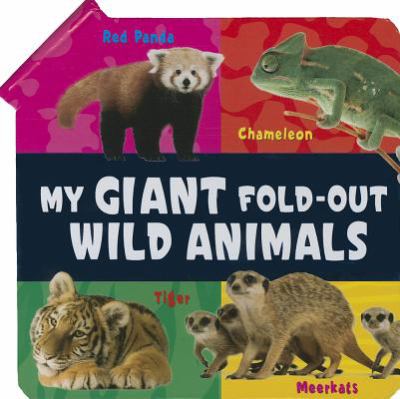 My giant fold-out wild animals