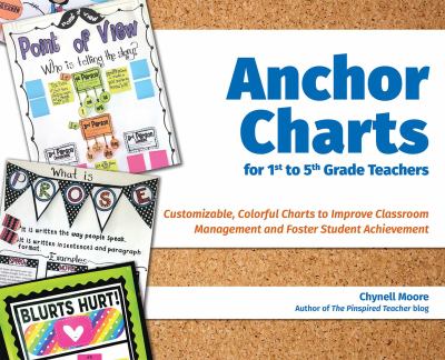 Anchor charts for 1st to 5th grade teachers : customizable colorful charts to improve classroom management and foster student achievement