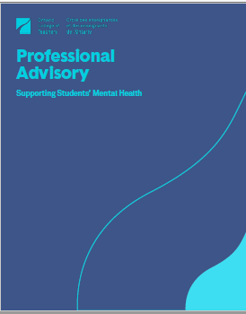 Professional advisory supporting students' mental health