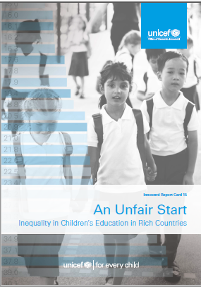 An unfair start : inequality in children's education in rich countries