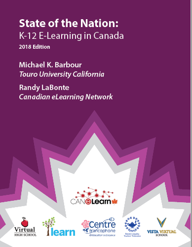 State of the nation : K-12 e-learning in Canada, 2018 edition