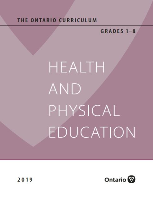 The Ontario curriculum, grades 1-8. Health and physical education /