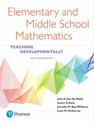 Elementary and middle school mathematics : teaching developmentally