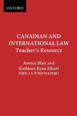 Canadian and international law. Teacher's resource /