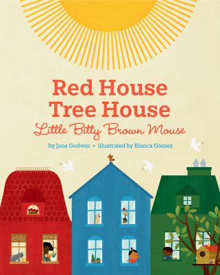 Red house tree house little bitty brown mouse