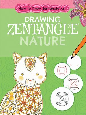 Drawing zentangle nature