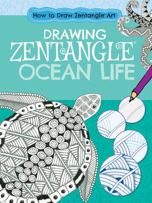 Drawing zentangle ocean life