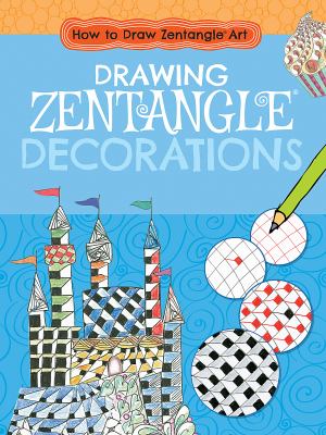 Drawing zentangle decorations