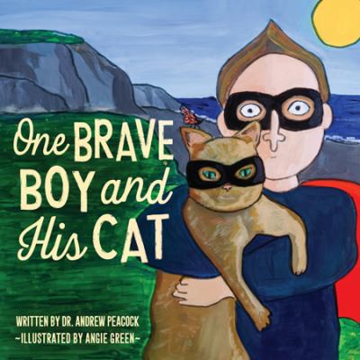 One brave boy and his cat