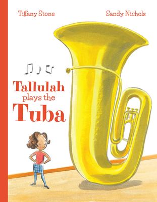 Tallulah plays the tuba