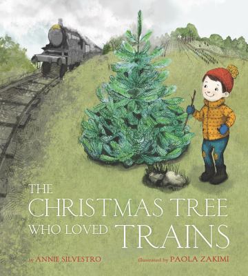 The Christmas tree who loved trains