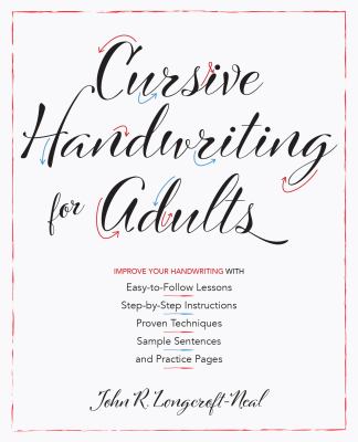 Cursive handwriting for adults