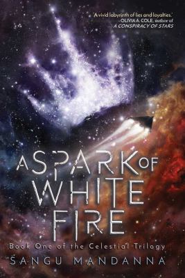 A spark of white fire