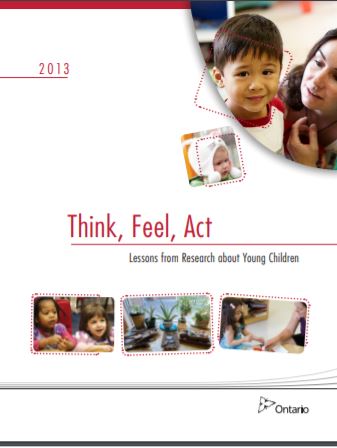 Think, feel, act : lessons from research about young children.