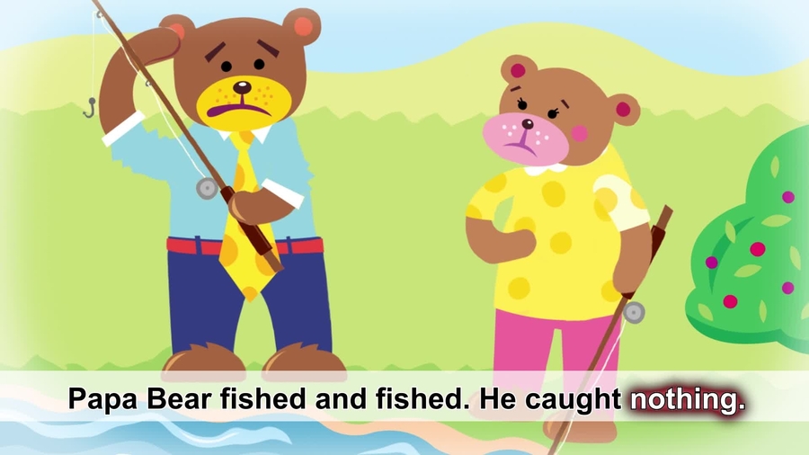The Three Bears Go Fishing