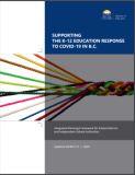 Supporting the K-12 education response to COVID-19 in B.C. : integrated planning framework for school districts and Independent school authorities : updated March, 2020