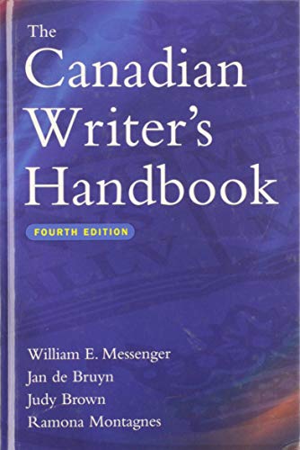The Canadian writer's handbook