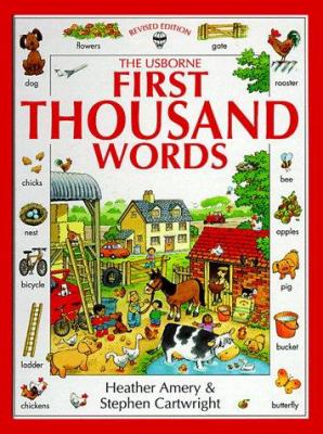The Usborne first thousand words in Spanish with easy pronunciation guide