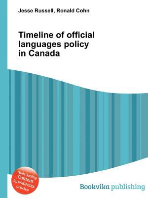 Timeline of official languages policy in Canada