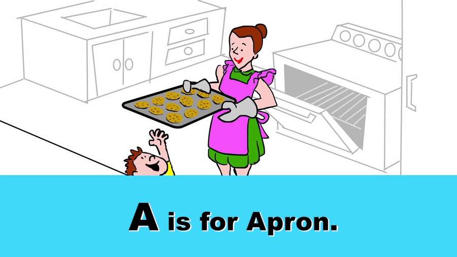 Alphabet Around the Kitchen