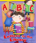 ABC letters in the library