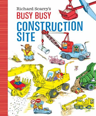 Richard Scarry's busy, busy construction site.