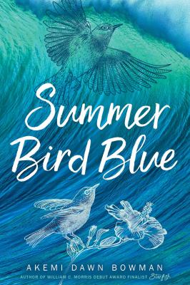 Summer bird blue