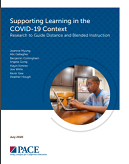 Supporting learning in the COVID-19 context : research to guide distance and blended instruction