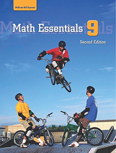 Math essentials 9, 2nd edition : Student resource