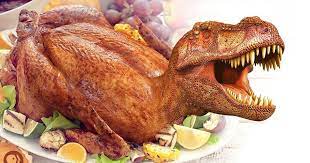 The Dinosaur On Your Thanksgiving Table