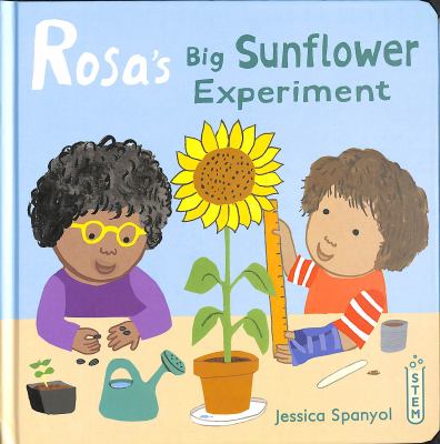 Rosa's big sunflower experiment