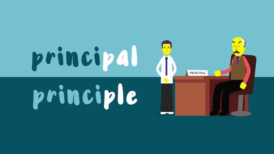 Principal and Principle