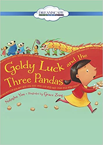 Goldy Luck and the three pandas.