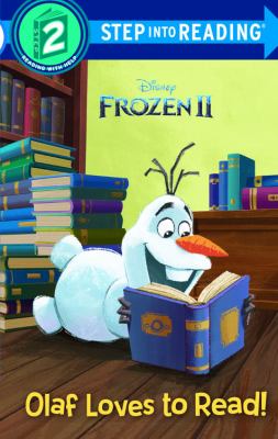 Olaf loves to read!