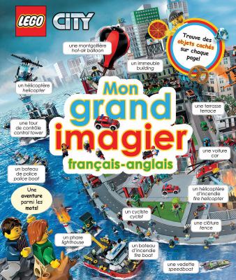 Mon grand-imagier français-anglais : LEGO City busy word book