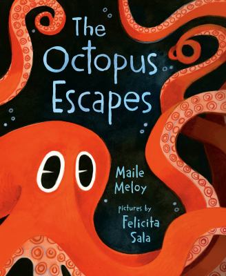 The octopus escapes