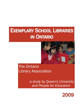 Exemplary school libraries in Ontario : a study