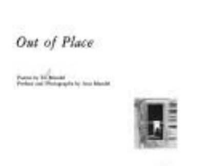 Out of place : poems