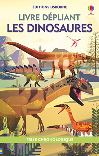 Les dinosaures : livre dépliant
